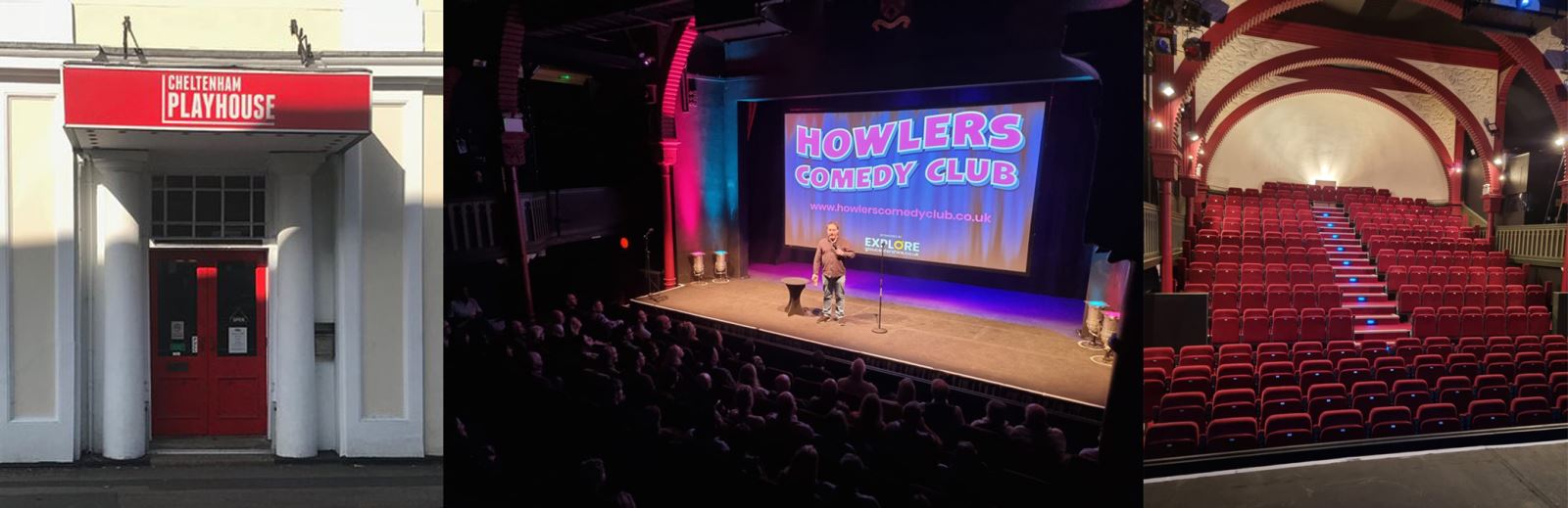 Howlers Comedy Club at The Cheltenham Playhouse